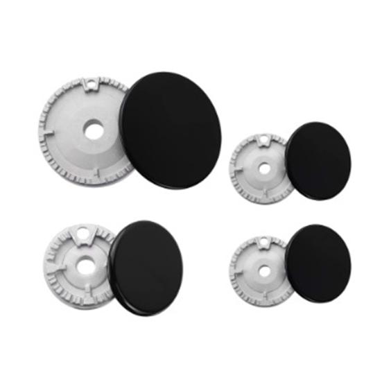 8Pcs Gas Stove Burner Cover Easy Installation High Temp Resistant Electric Stove Cover for Samsung for LG for MATAG Stovetop