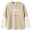Asics Японская модная футболка Хаки Подростки 333241005049-8858