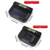 Odor Removal Solar Powered Fan Energy Saving Cooling Radiator Fan Cooling Window Fan  Car Use