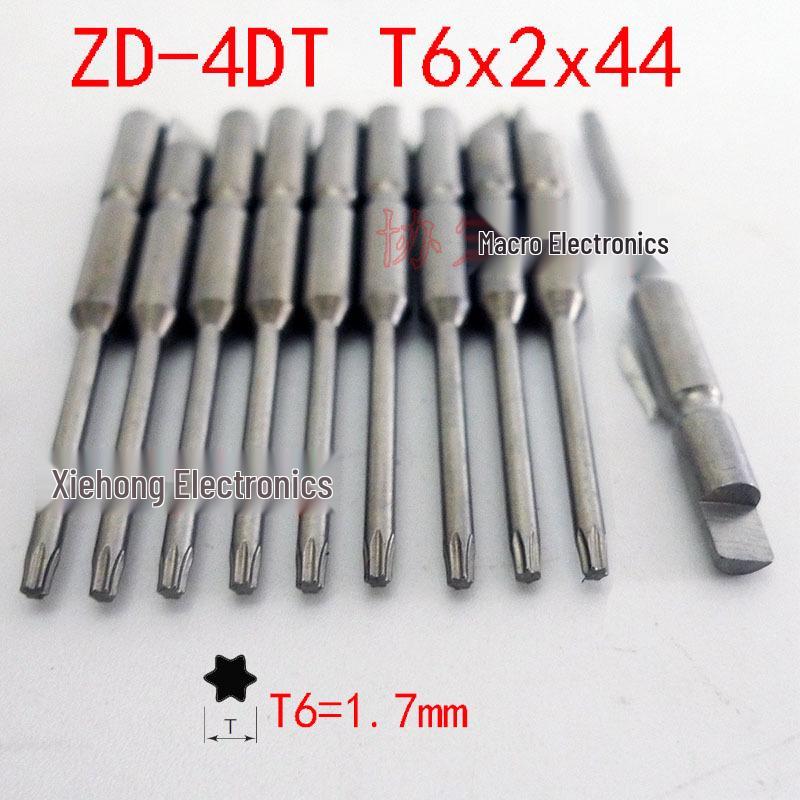 V-05T NK4DT T4x1.8x44 T3 T5 T6x44 Биты Torx с Полукруглой Хвостовой Частью и Отсутствующим Цветочным Ключом