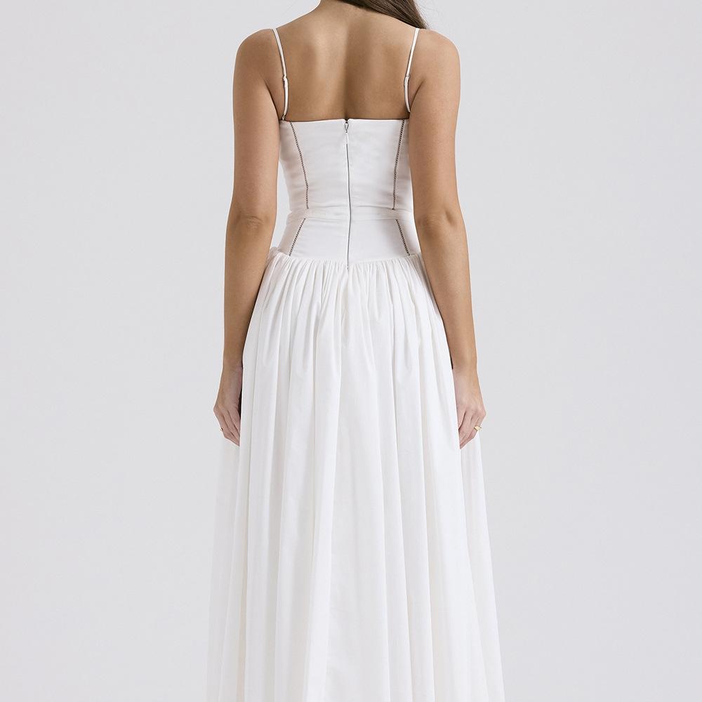 GMXIA Платье Fairy Chic Strap Gentle Wind, утягивающее платье с цветочным принтом на бретелях