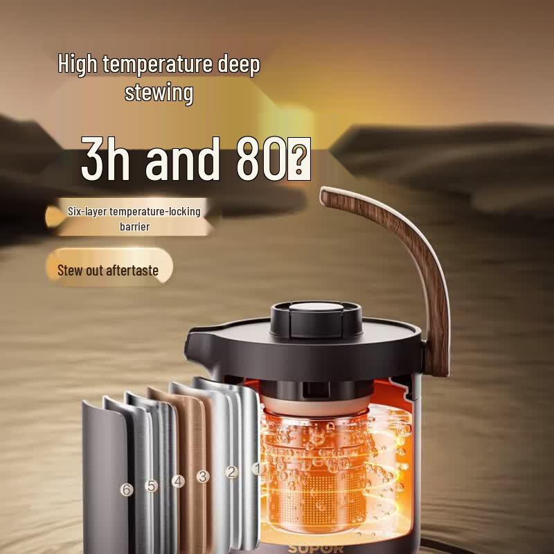 Термопот SUPOR из нержавеющей стали 316L
