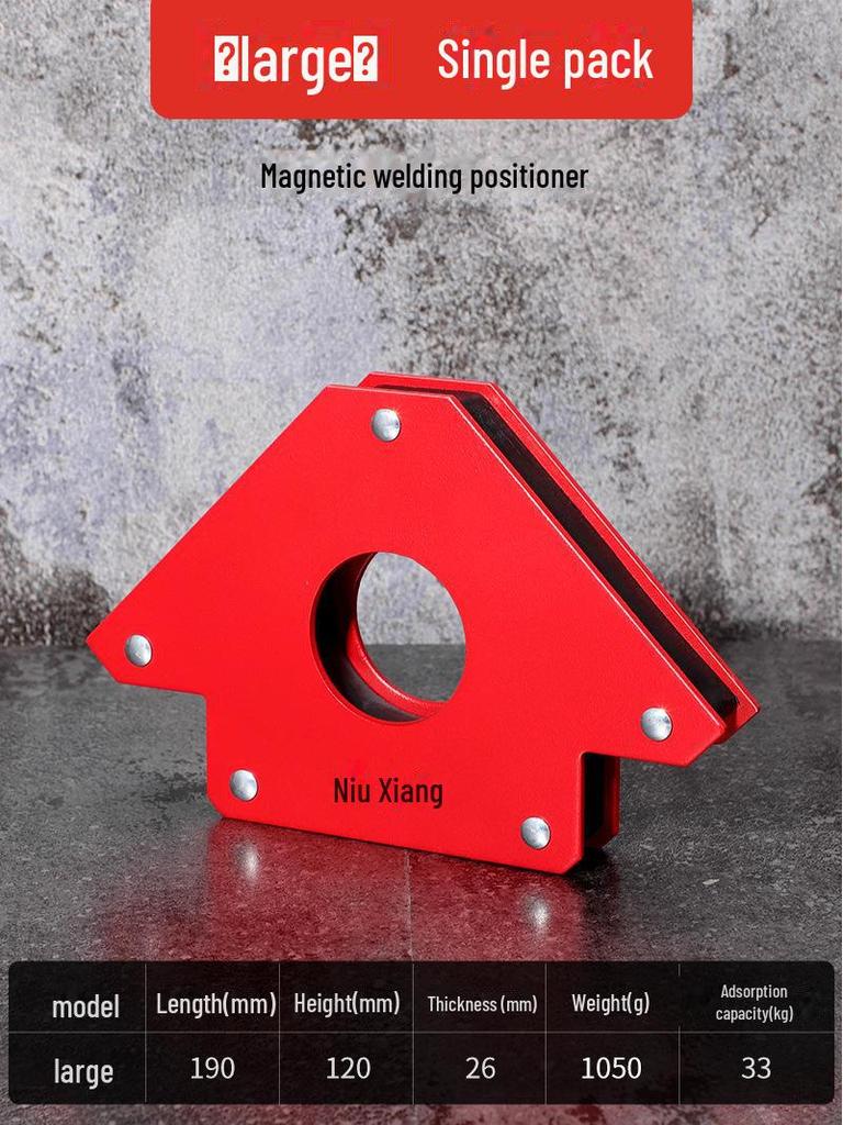 Магнитное сварочное приспособление: Инструмент для многоуглового позиционирования и треугольная линейка 90°
