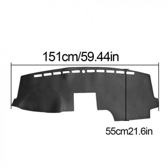 Leather Dash Mat Dashboard Cover Dashmat For Ford F-150 Lobo Raptor 2017-