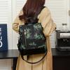 Oxford Backpack Print Women's Large Capacity Backpack Multi-Functional Shoulder Crossbody Bag