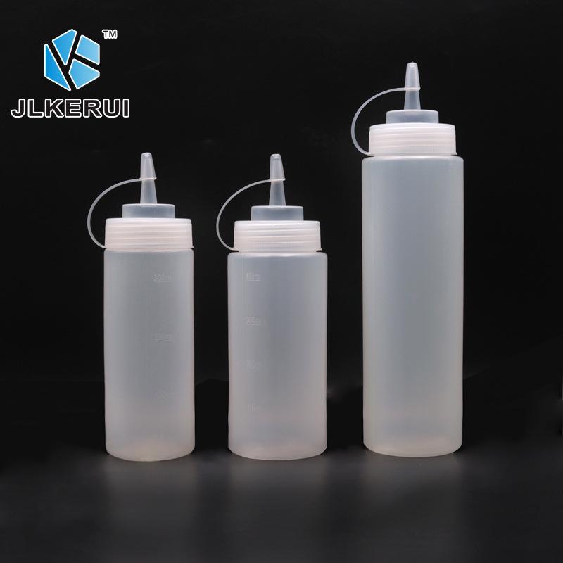 Пластиковая бутылка-сжиматель для соуса, кетчупа или джема