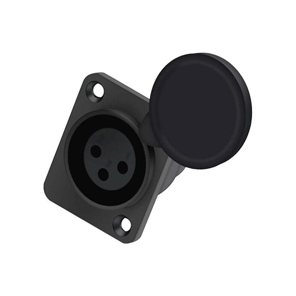 XLR 3-контактный гнездовой разъем 1 шт. Автозапчасти Автозапчасти Черный