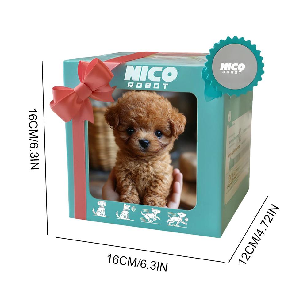 Электронный Плюшевый Робот-Собака С Реалистичными Движениями Имитация Роботы-Собаки Лающие Виляющие Хвостом Домашние Животные Собака Для Детей День Рождения