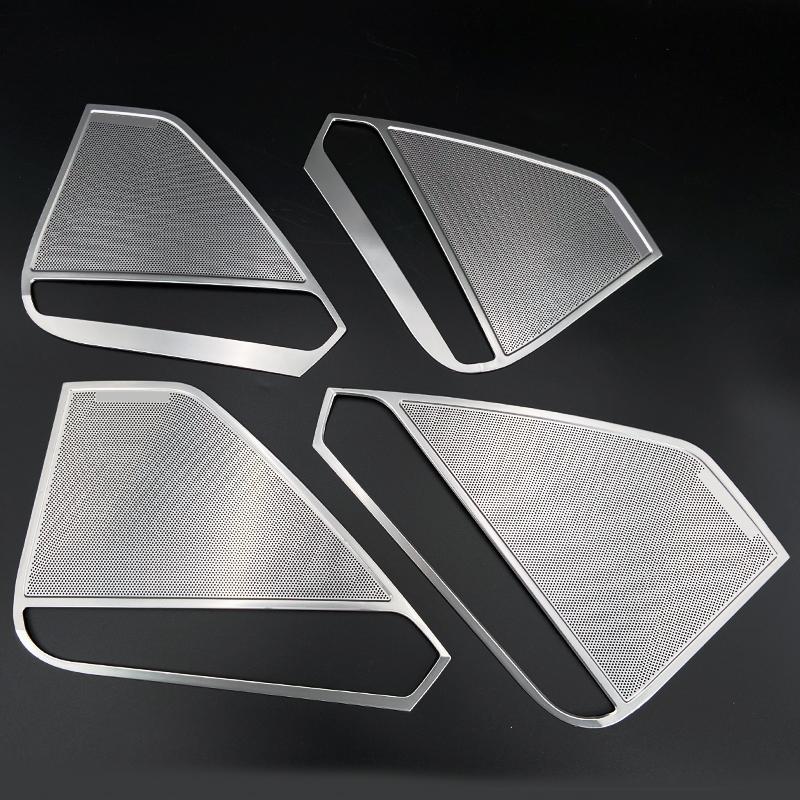 Для Volkswagen Tiguan MK2 2017-крышка громкоговорителя межкомнатная дверь крышка динамика отделка звук украшения литье автомобиля