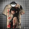 Harajuku Anime& Manga Girl 3D Print T‑Shirt, Unisex Summer Casual Tee, Crew Neck Short Sleeve, Kids Fashion Graphic T‑Shirt
