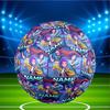Custom Name Personalized Kpop Demon Hunter Print Size 5 Soccer Ball Training & Match Football, for Team, Kicking, Gift for Football Enthusiasts