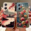 Для Xiaomi Poco M7 Pro 5G Чехол Прозрачный Модный Роскошный Мультяшный Забавный Крутой Расписной Мягкий Чехол для Телефона Для Poco M7 Pro 5G Задняя Крышка