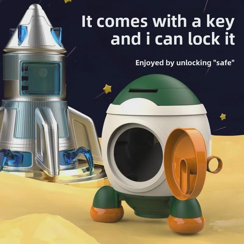 Копилка-ракета своими руками для детей – большая емкость, креативная и безопасная подарочная игрушка