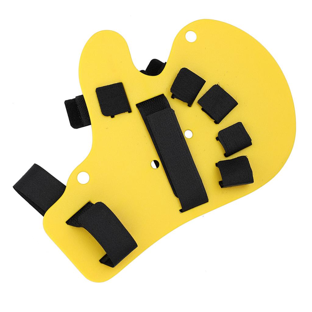 Ортопедические приспособления для пальцев, удлиненный тип, накладка на палец, шина для тренировки, поддержка, желтый