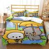 Cute Bubu Dudu Cartoon Bear Panda Duvet Cover Kawaii Bedding Sets Soft Quilt Cover and Pillowcases Single_Double_Queen_King Kid