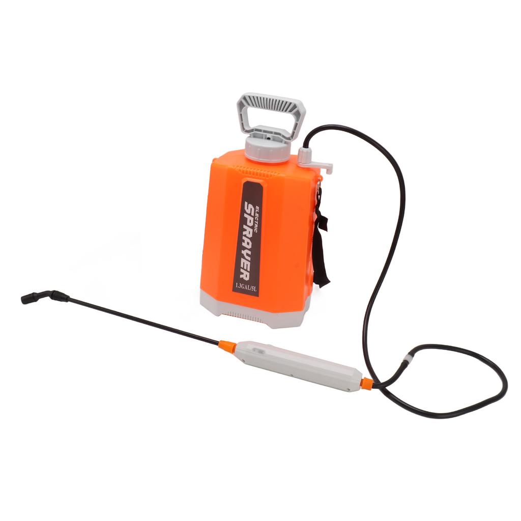 Battery Powered Sprayer with 3 Mist Nozzles Shoulder Mounted Multifunctional Electric Garden