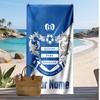 Queens Park Rangers FC Personalized Printed Beach Towel Soccer Logo Support Custom Name Text Absorbent Towel For Sport Travel Special Gift