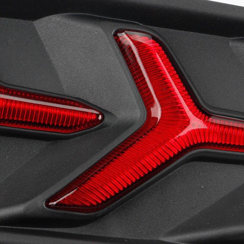 Динамический плавный сигнал поворота, светодиодный отражатель заднего бампера, вождение автомобиля, стоп-сигнал для Honda Civic 2016 2017