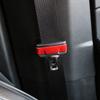 Для Jeep Renegade 2014 - 2024 Compass 2017 - 2024 Накладка на пряжку ремня безопасности сиденья 2 шт. Наклейка Декоративная отделка Автоаксессуары