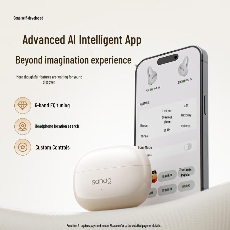 Sena Z60S Open-Ear Clip Bluetooth Headset