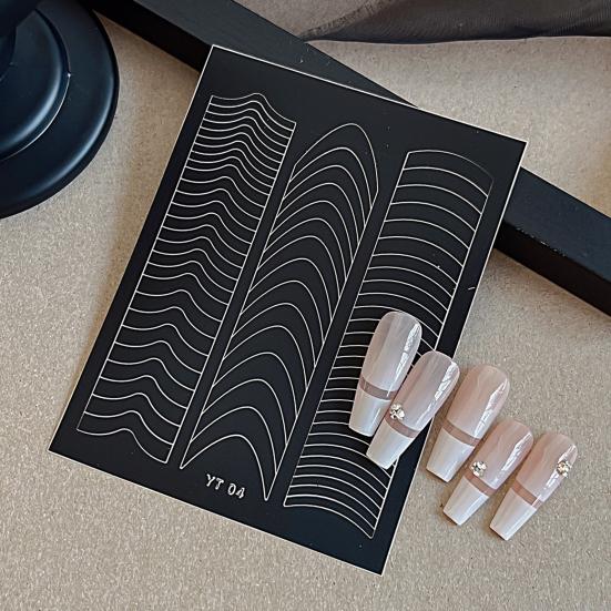 Yousheng 3/6/7/8/9/10 Sheets Nail Art Sticker Self-adhesive Halloween Christmas Butterfly Love Heart Women Fake Nail Decoration Decal