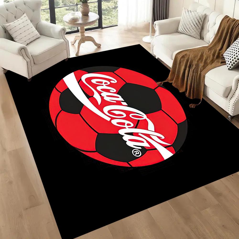 Квадратные коврики Coca-cola Classic с крышками — отличный выбор для гостиных, спален, домашнего декора и в качестве подарков.
