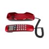 Настенный телефон   Отель Входящий Caller ID ЖК-дисплей Стационарный телефон Черный