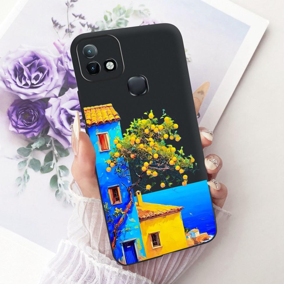 For Infinix Hot 10i Case Luxury Butterfly Fashion Girls Boys Cute Painted Casing For Inifnix Hot 10i X659 X659B X658E Cover