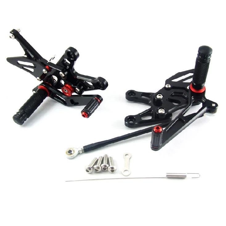 Arashi Motorcycle accessories footrest footpeg pedal foot peg Rearset Rear Set foot rest For KAWASAKI ZX10R 2006 2007