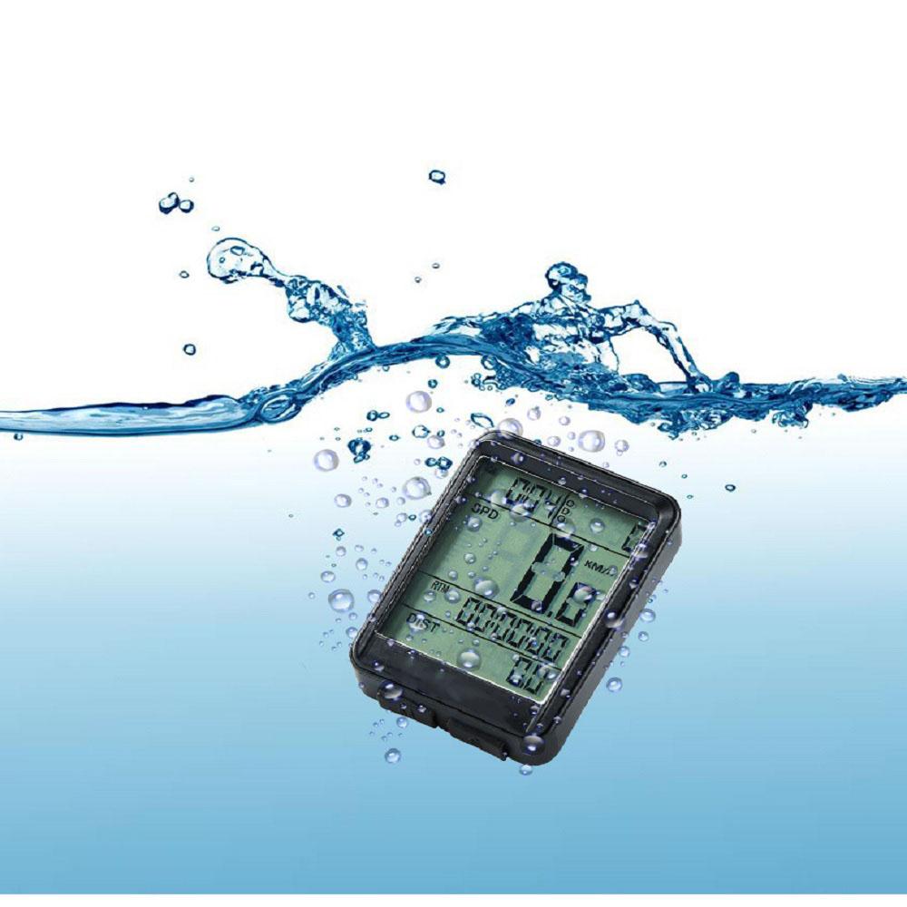 Водонепроницаемый беспроводной велосипедный спидометр, велокомпьютер, ЖК-цифровой одометр