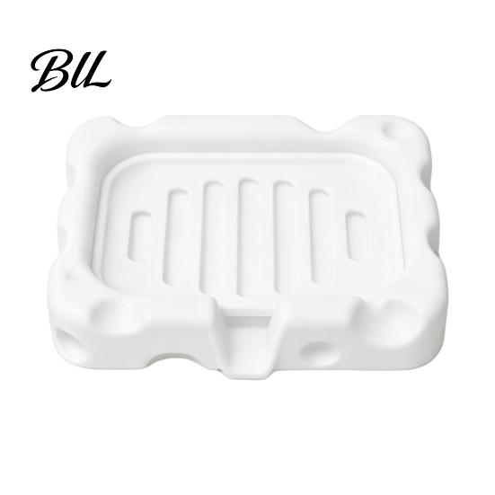 Cute Cheese Shaped Soap Box Box, 3D Printed Draining Holder, Creative Decorative Case Tray for Family Hotel Bathroom Sink Drainer