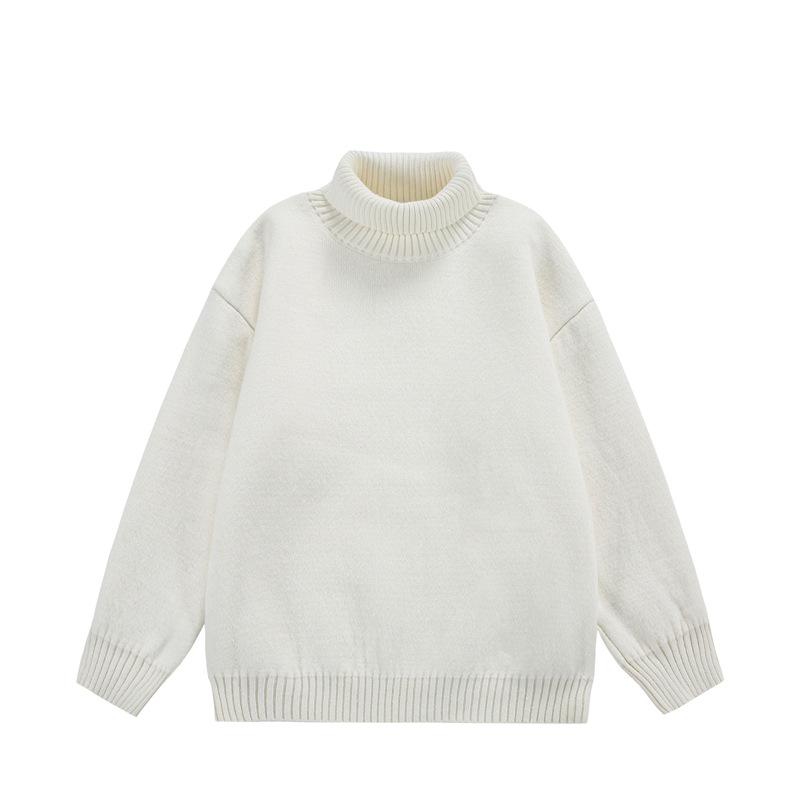 Водолазка для мужчин на осень и зиму, бархатная рубашка большого размера, модная внутренняя одежда, свободный вязаный свитер в гонконгском стиле.