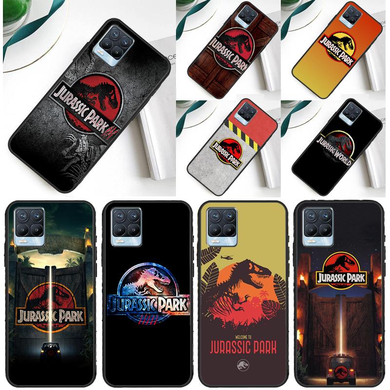 Dinosaur World Jurassic Park For OnePlus 11 10 Pro 10T Nord CE 2 Lite Realme C55 C35 C33 C31 C30 C21Y GT Neo 5 3 2T Case