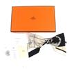 Pristine HERMES hair accessory Grenelle Exlibris Valletta Hair clip silk Used