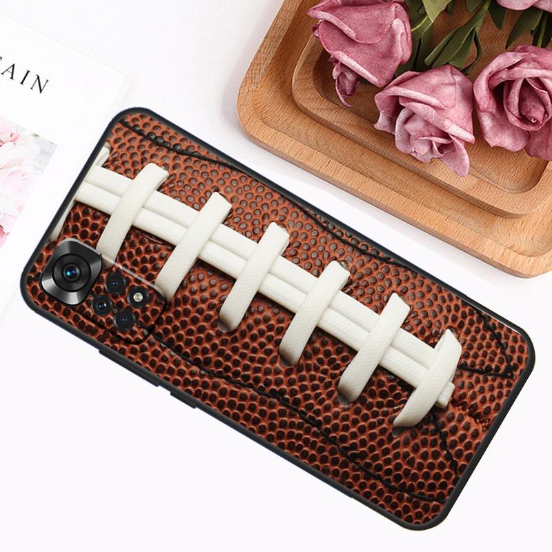 Чехол для American Football для Xiaomi Redmi Note 13 Pro 14 12 11 9 10 9S 10S 11S 12S Redmi 12C 13C 14C 10C