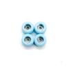 1/4Pcs Urethane Fingerboard Wheels PU+Metal Finger Skate Board Accessory Durable Bearing Wheel