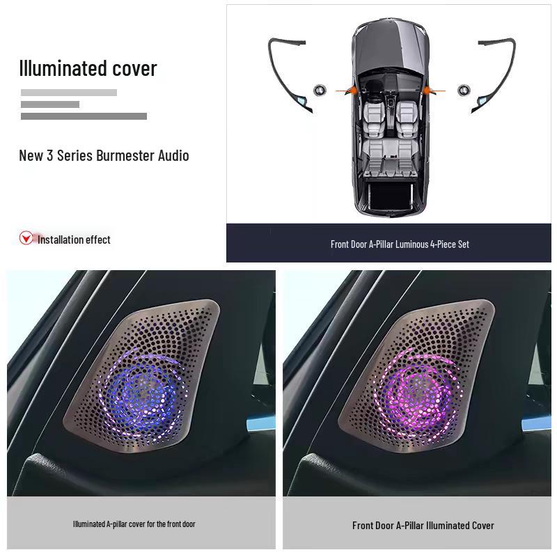 BMW Bowers & Wilkins Твитер Динамик Стойка A Световая Крышка Обновление