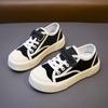 Детская повседневная обувь Мальчики Кроссовки Девочки Кеды Дети Подростки Скейт-обувь Клетчатая Однотонная Модная Дышащая Мягкая