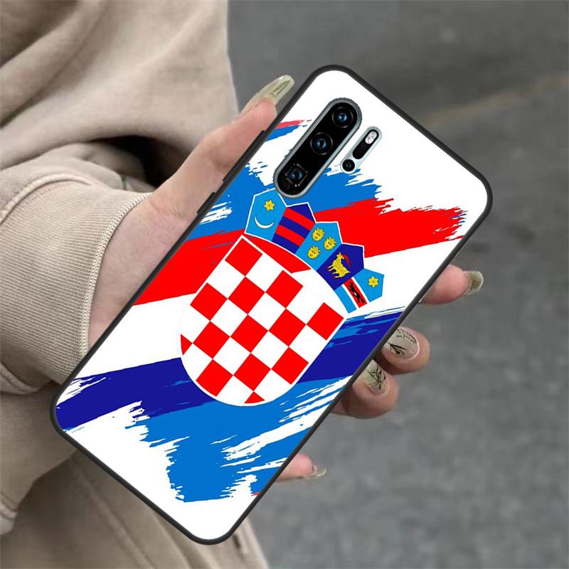 Croatia flag Case For Huawei Nova 9 SE 10 5T 11i 8i 7i 3i Y61 Y91 Y60 Y70 Y90 P20 P40 Lite P30 Pro Cover