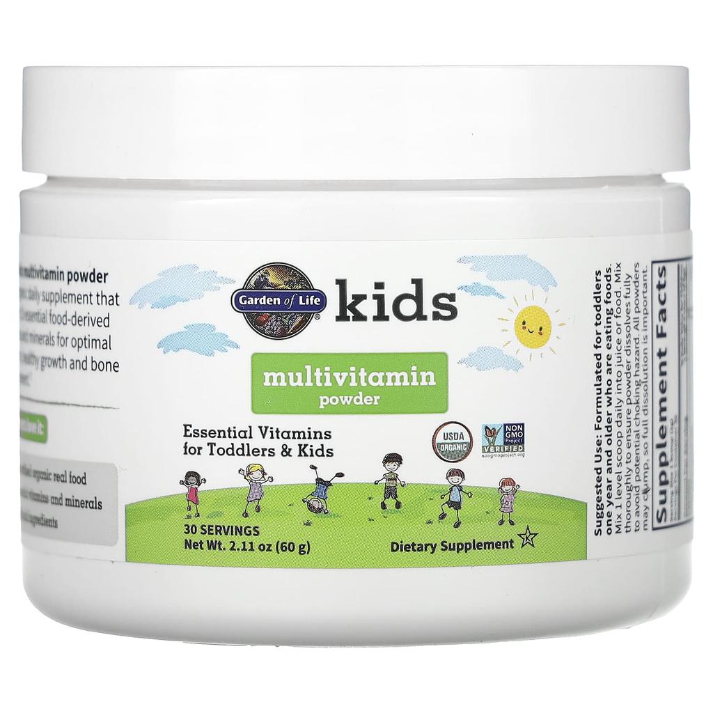 Garden of Life, Children's Multivitamin Powder, 2.11 oz (60 g)