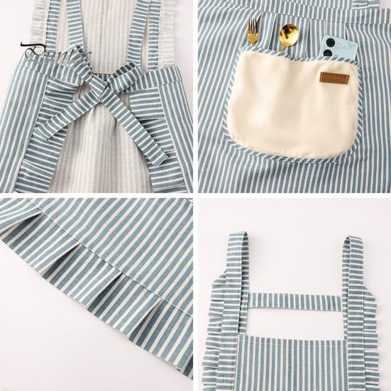 Фартуки для готовки на кухне, регулируемые бретели, мягкие поварские фартуки с большими карманами, унисекс, хлопковый льняной фартук для мужчин и женщин