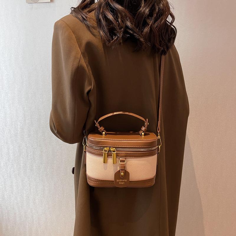 Ручная сумка-бокс Женская новая модная универсальная на плечо, сумка-мессенджер