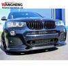 3D-накладка на передний бампер из углеродного волокна, диффузор для BMW X3 F25/X4 F26