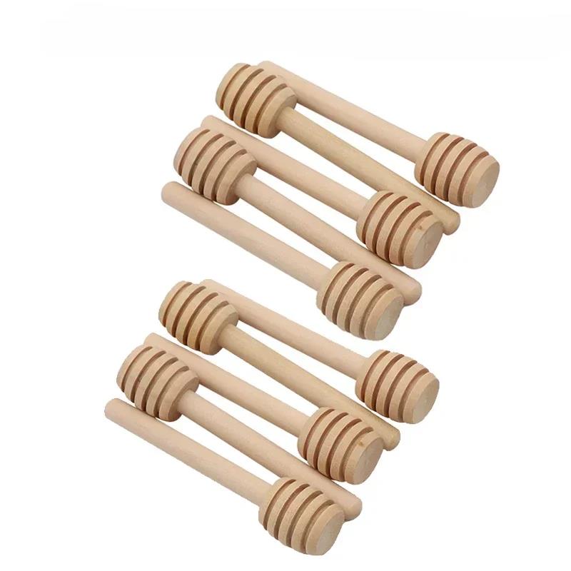 10pcs Free Personalized Wooden Honey Dip Sticks Honey Spoon Custom Text Wedding Party Gifts Dessert Utensils Wooden Spoons 10cm4