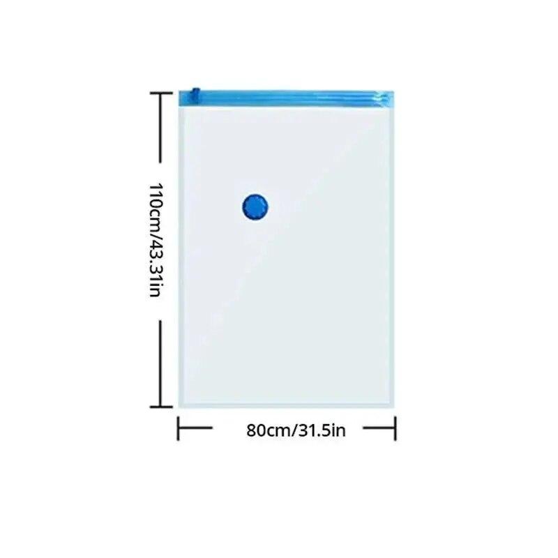 1 шт. 6 размеров влагонепроницаемый вакуумный мешок для хранения одежды с клапаном прозрачный складной дорожный экономящий место аспирационный компрессионный