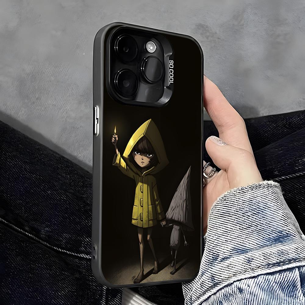 Чехол для телефона игры Little Nightmares Для IPhone 17 Pro Max 16 Pro Max 15 14 13 11 12 Mini Xs X Xr 7 8 Plus Se Цвет Серебристый Чехол