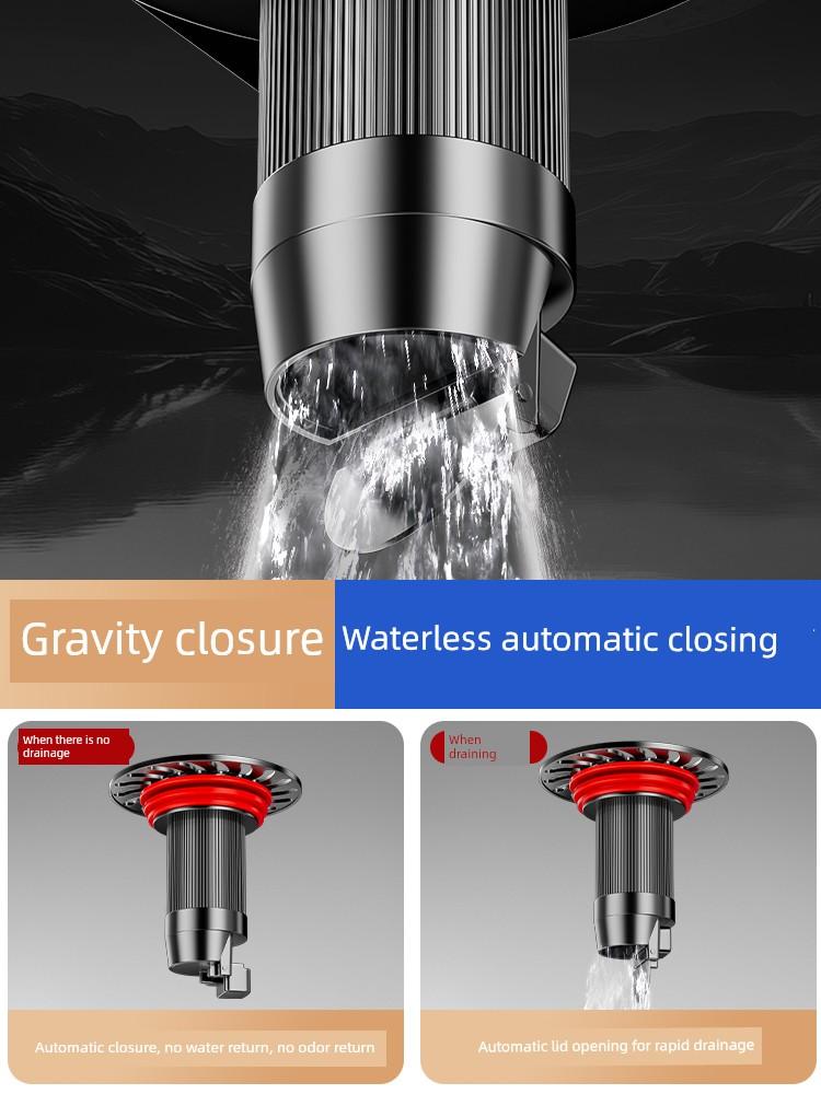 German Anti-Odor Drain Core for Bathroom, Universal Hair Filter, Sewer Insect-Proof Sealing Cover
