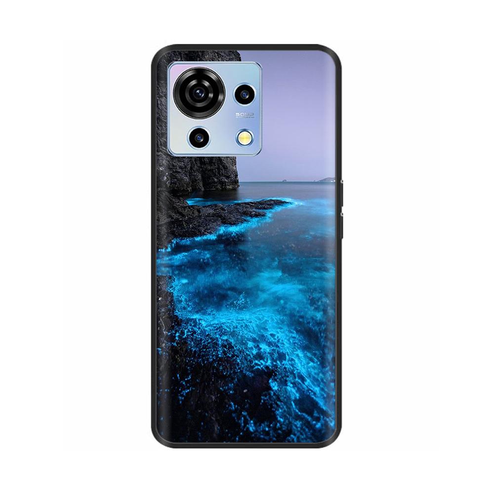 Для ZTE Blade V50 Vita Чехол Мягкий Силикон С Узором Чехлы Для Телефона Для ZTE Blade V50 Vita Задняя Крышка Coque Fundas Для ZTE V50 Vita