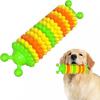 Dog Toy for Aggressive Chewers, Tooth Cleaning Dog Chew Toy for Small To Medium Dogs, Rubber Outdoor Interactive Dental Care Puppy, Green