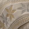 Pure Cotton Embroidered Quilted Sofa Cushion, Universal for All Seasons, Simple Fabric Seat Cushion, Practical Sofa Towel